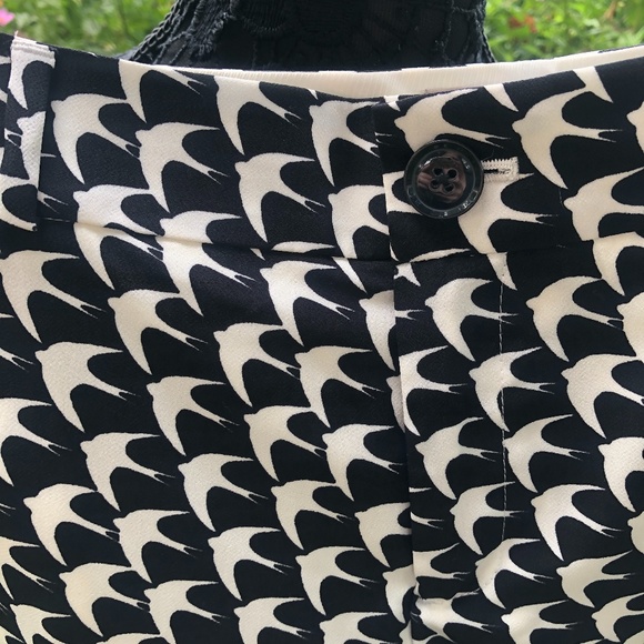 Banana Republic Pants - Bird Herringbone lined Trousers Banana Republic